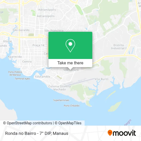 Ronda no Bairro - 7° DIP map