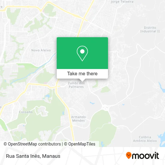 Rua Santa Inês map