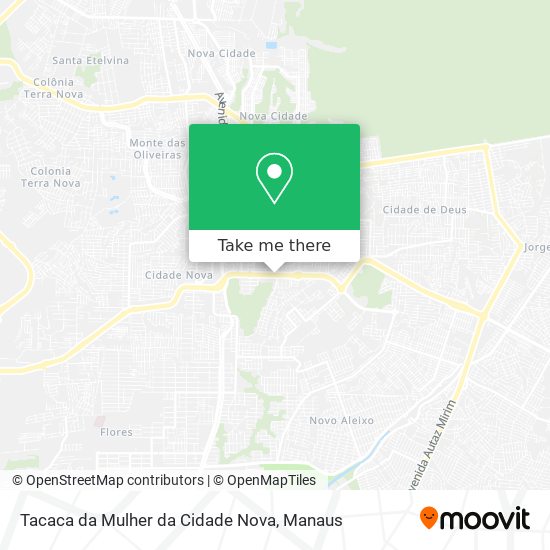 Tacaca da Mulher da Cidade Nova map