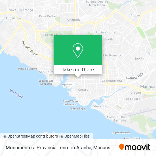 Monumento à Província Tenreiro Aranha map