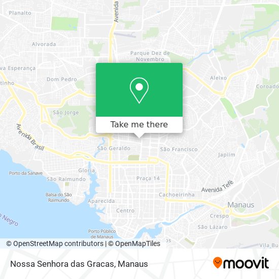 Nossa Senhora das Gracas map