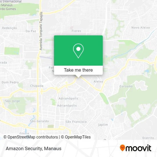 Amazon Security map
