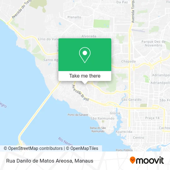 Rua Danilo de Matos Areosa map