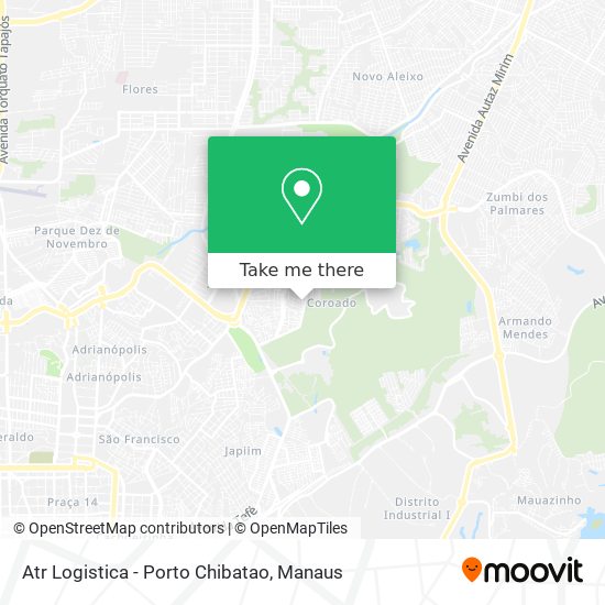 Atr Logistica - Porto Chibatao map