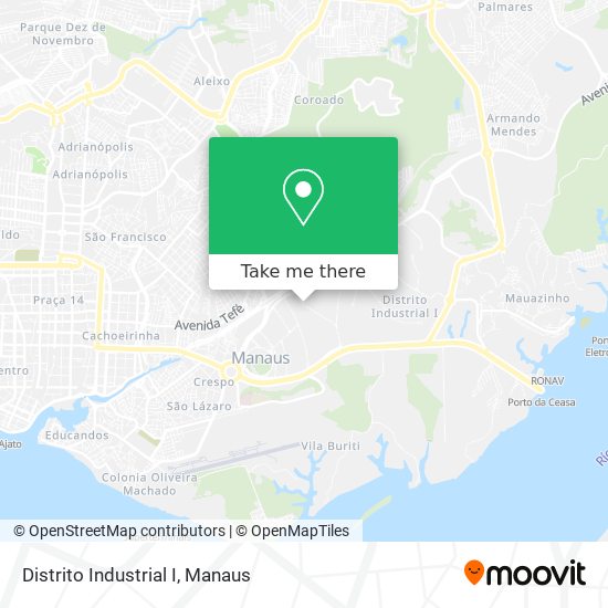 Distrito Industrial I map