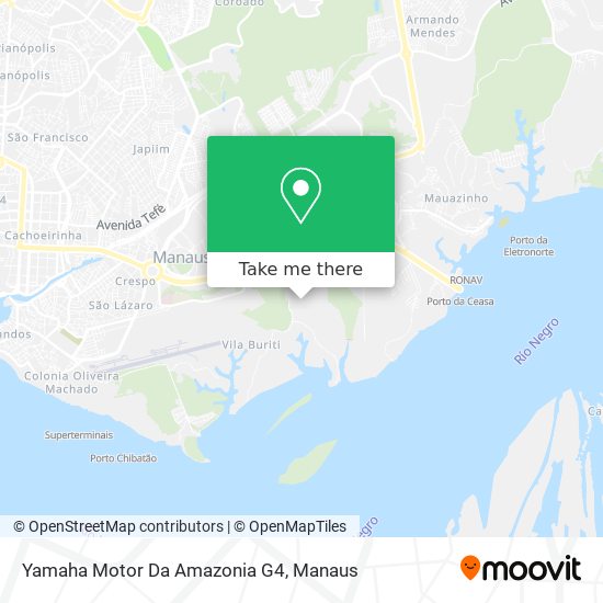 Mapa Yamaha Motor Da Amazonia G4