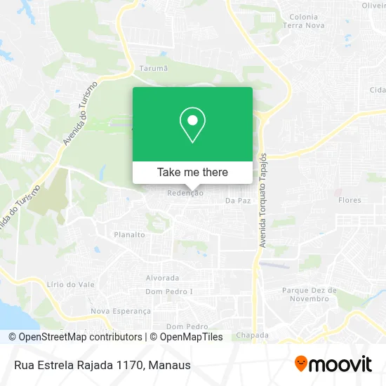 Rua Estrela Rajada 1170 map