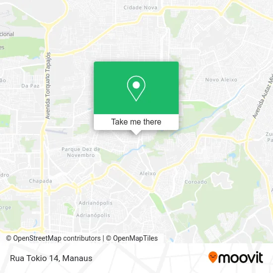Rua Tokio 14 map