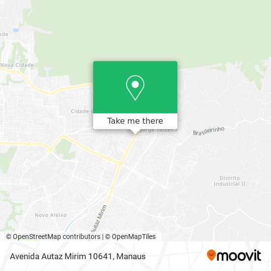 Avenida Autaz Mirim 10641 map