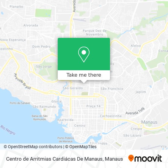 Centro de Arritmias Cardiácas De Manaus map