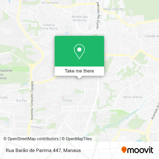 Rua Barão de Parima 447 map