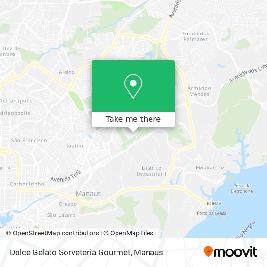 Dolce Gelato Sorveteria Gourmet map