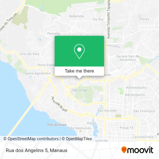 Rua dos Angelins 5 map