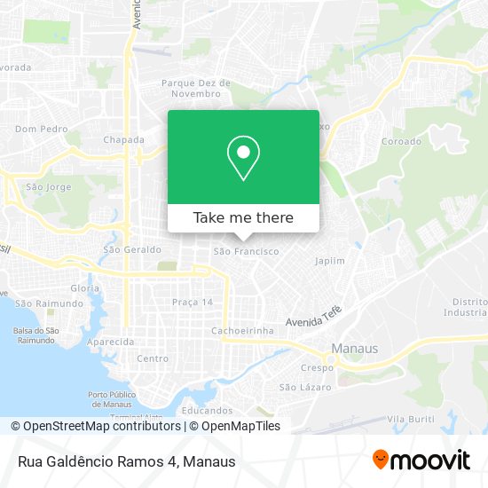 Rua Galdêncio Ramos 4 map