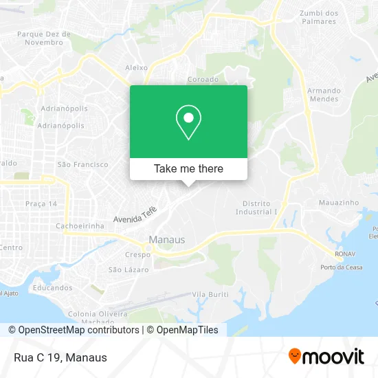 Rua C 19 map