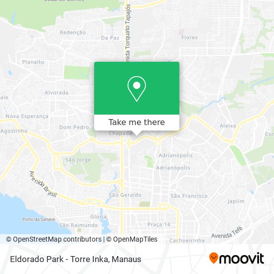 Eldorado Park - Torre Inka map