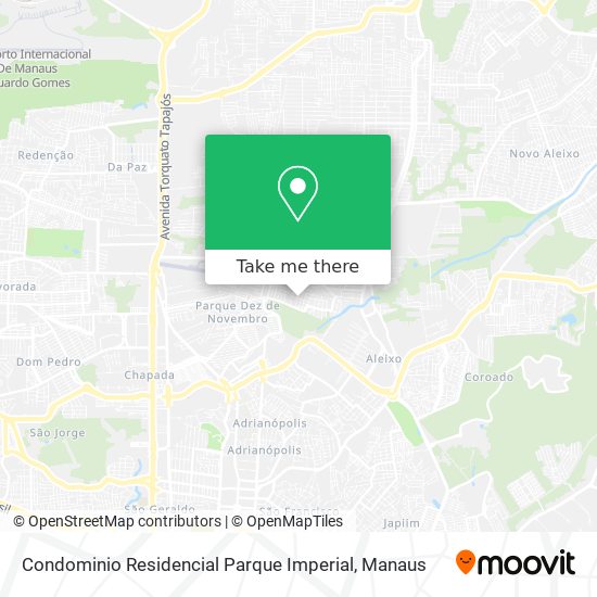 Condominio Residencial Parque Imperial map