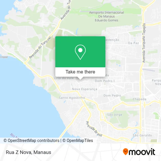 Rua Z Nova map