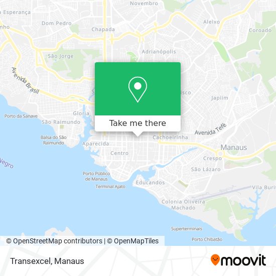 Transexcel map