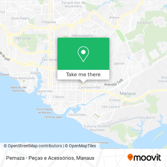 Pemaza - Peças e Acessórios map