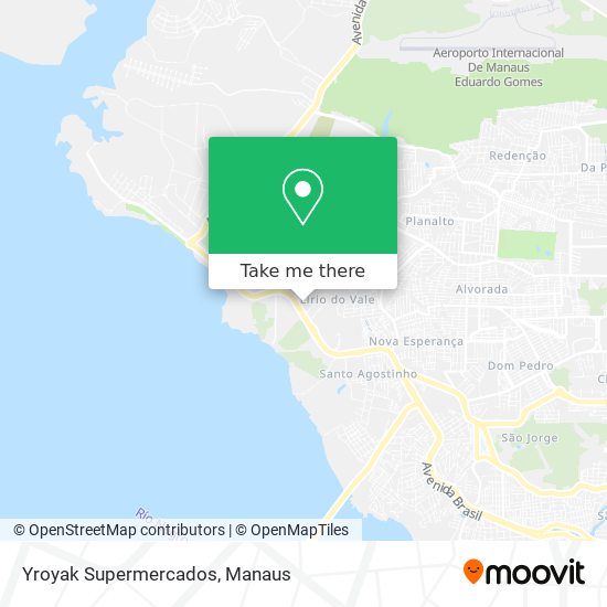 Yroyak Supermercados map