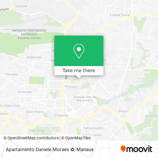 Apartamento Daniele Moraes ✿ map