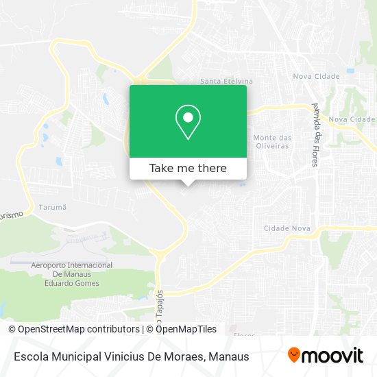 Escola Municipal Vinicius De Moraes map