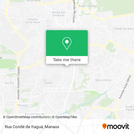 Rua Condé de Itaguá map