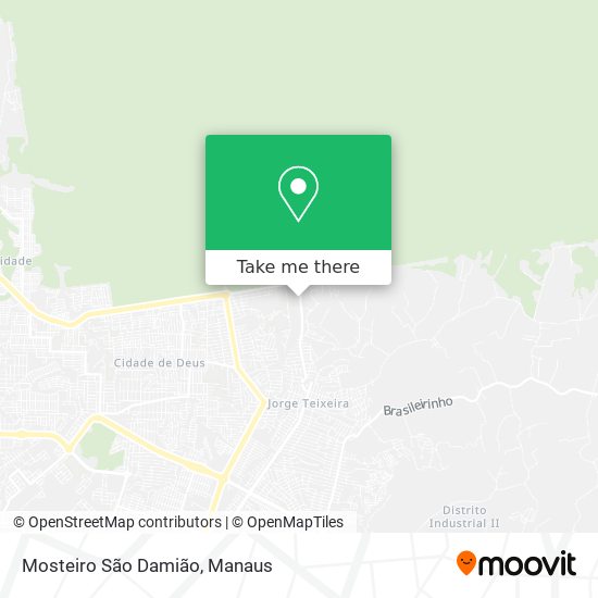 Mosteiro São Damião map