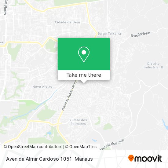 Avenida Almir Cardoso 1051 map