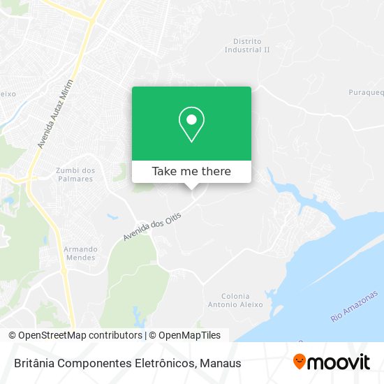 Britânia Componentes Eletrônicos map