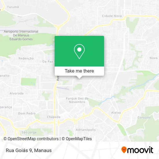 Rua Goiás 9 map