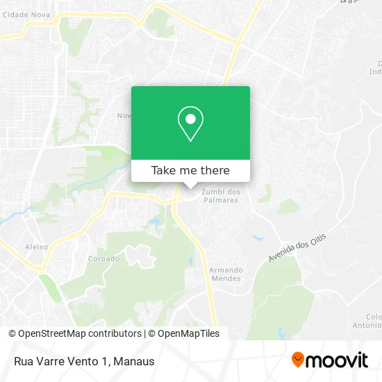 Rua Varre Vento 1 map