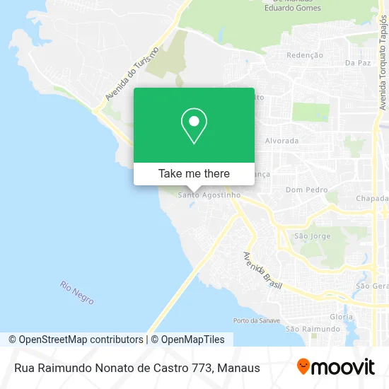 Rua Raimundo Nonato de Castro 773 map