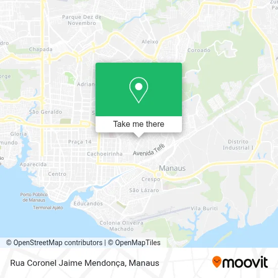 Rua Coronel Jaime Mendonça map