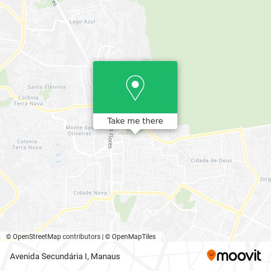 Avenida Secundária I map