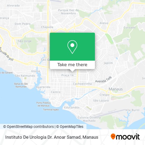 Instituto De Urologia Dr. Anoar Samad map
