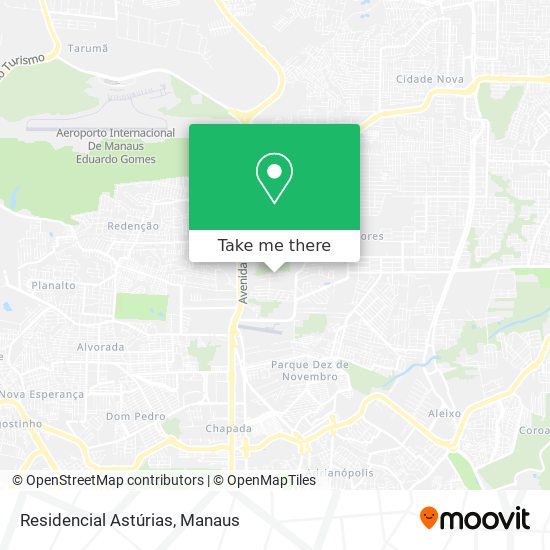 Residencial Astúrias map