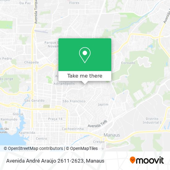 Avenida André Araújo 2611-2623 map