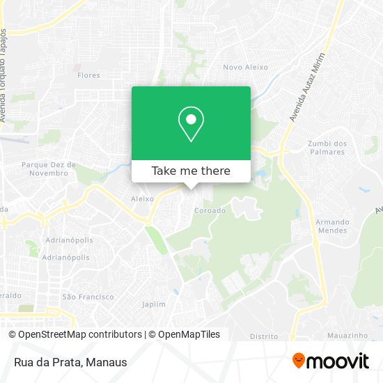 Rua da Prata map