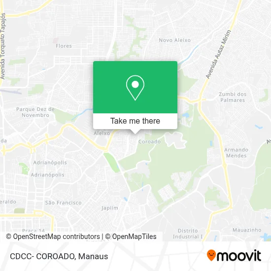 CDCC- COROADO map