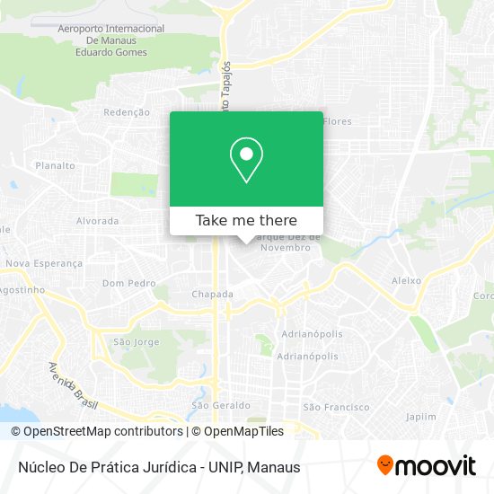Núcleo De Prática Jurídica - UNIP map