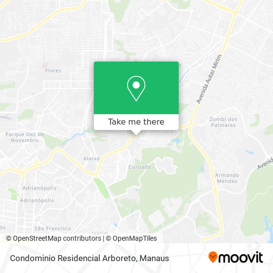 Mapa Condominio Residencial Arboreto