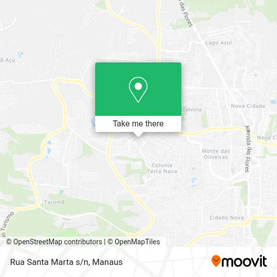 Rua Santa Marta s/n map