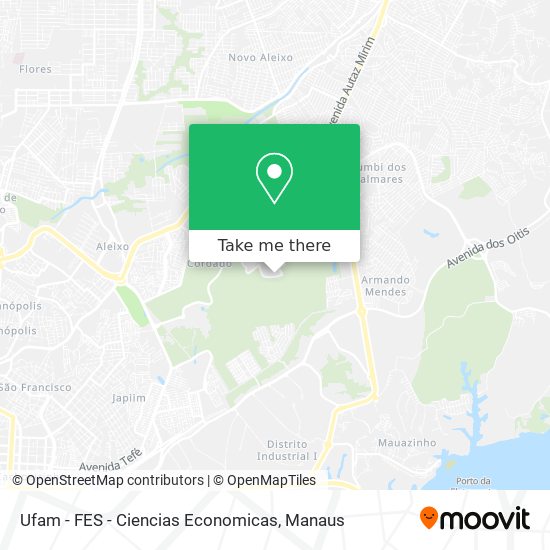 Ufam - FES - Ciencias Economicas map