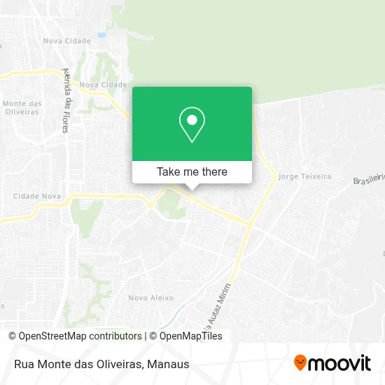 Rua Monte das Oliveiras map