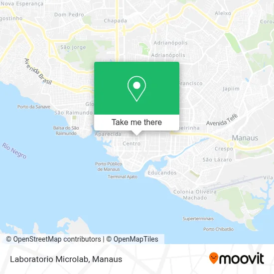 Laboratorio Microlab map