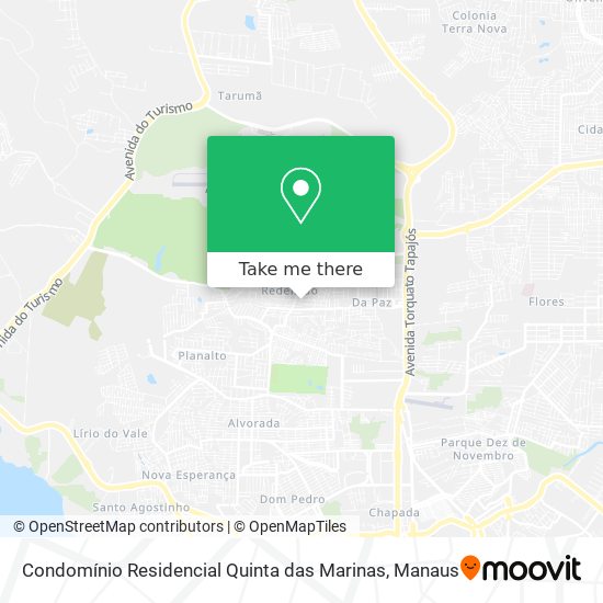 Condomínio Residencial Quinta das Marinas map