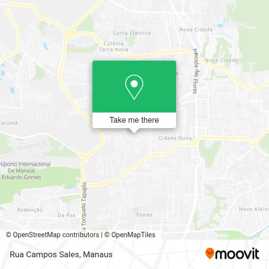 Rua Campos Sales map