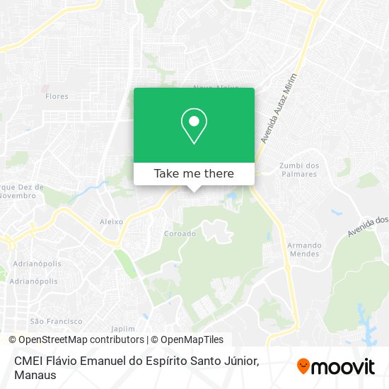 CMEI Flávio Emanuel do Espírito Santo Júnior map